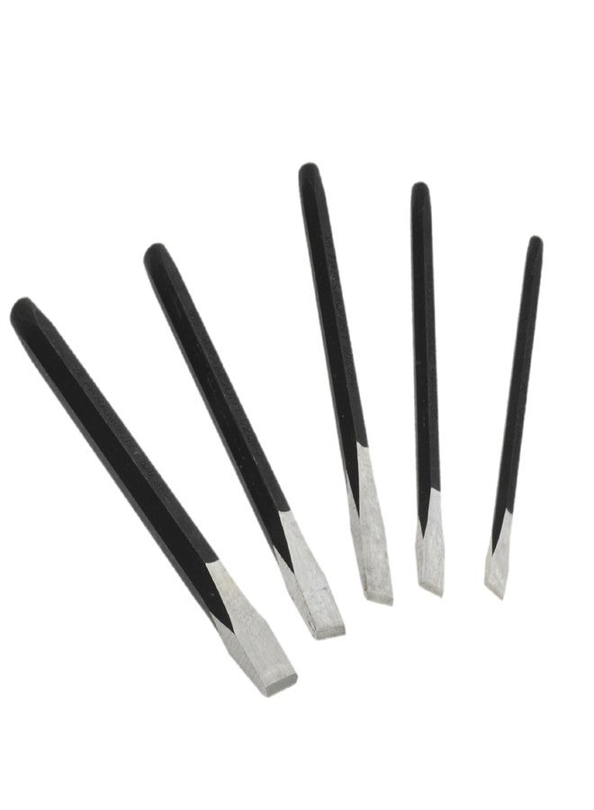 Paramount 5 Piece Cold Chisel Set: 5/16", 3/8", 7/16", 1/2", and 5/8" - Image 3