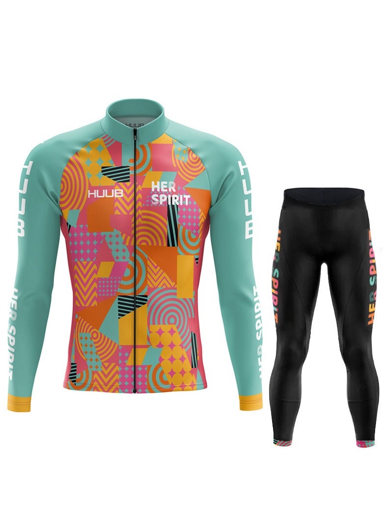 KUYING Summer Short Sleeved Cycling Suit Set - Image 1