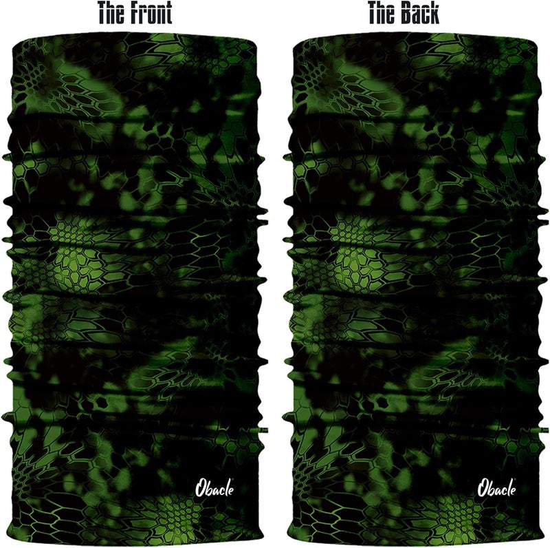 Obacle Seamless Face Mask Rave Bandana Men Women for Dust Sun Wind Protection - Image 3