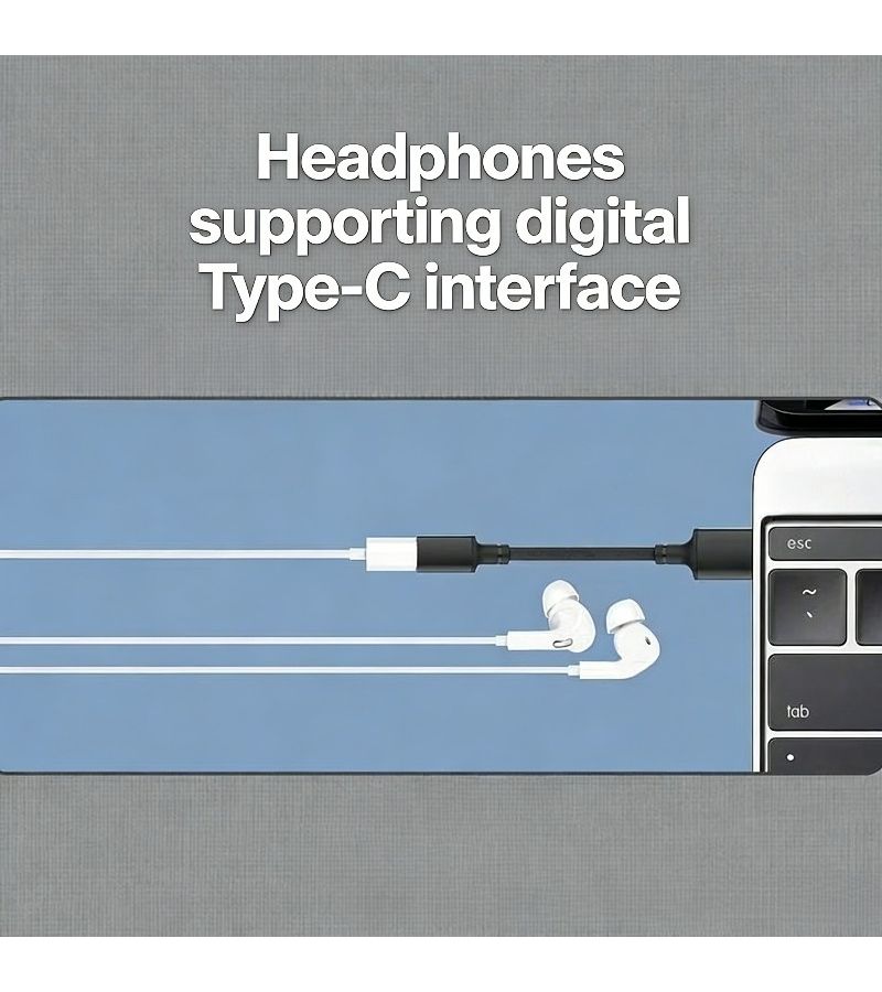 Black USB to Type C Adapter with PD Fast Charging Data and Audio Support - Image 5