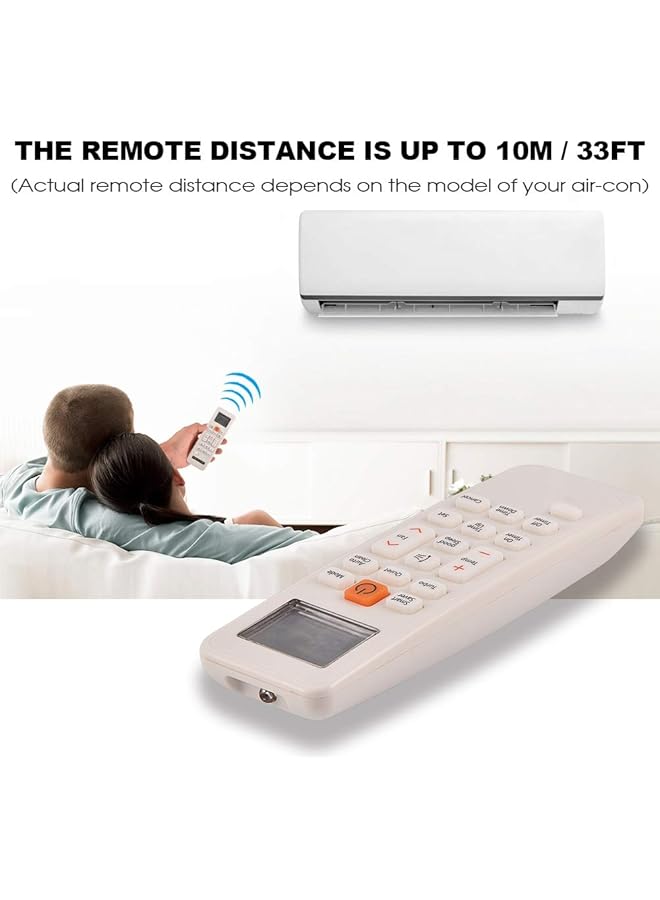 إيروريكس جهاز تحكم عن بعد بديل لجهاز Db93 11489L Db63 02827A Db93 11115U Db93 11115K Kt3X00 بمسافة 10 أمتار مصنوع من مادة ABS متوافق مع جهاز التحكم عن بعد - Image 2