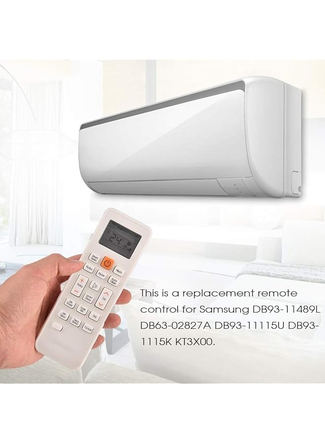 إيروريكس جهاز تحكم عن بعد بديل لجهاز Db93 11489L Db63 02827A Db93 11115U Db93 11115K Kt3X00 بمسافة 10 أمتار مصنوع من مادة ABS متوافق مع جهاز التحكم عن بعد - Image 3