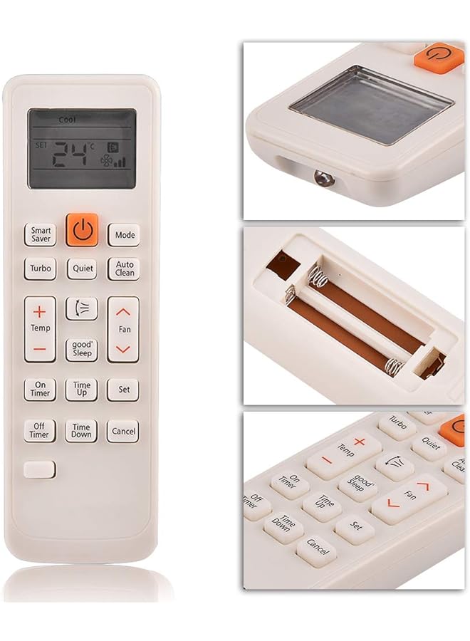 إيروريكس جهاز تحكم عن بعد بديل لجهاز Db93 11489L Db63 02827A Db93 11115U Db93 11115K Kt3X00 بمسافة 10 أمتار مصنوع من مادة ABS متوافق مع جهاز التحكم عن بعد - Image 4