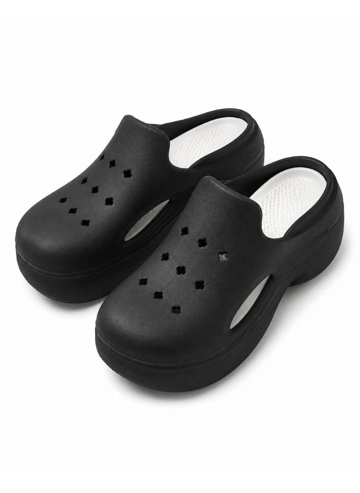 NinEx Women's Waterproof Clogs – Black - Image 2