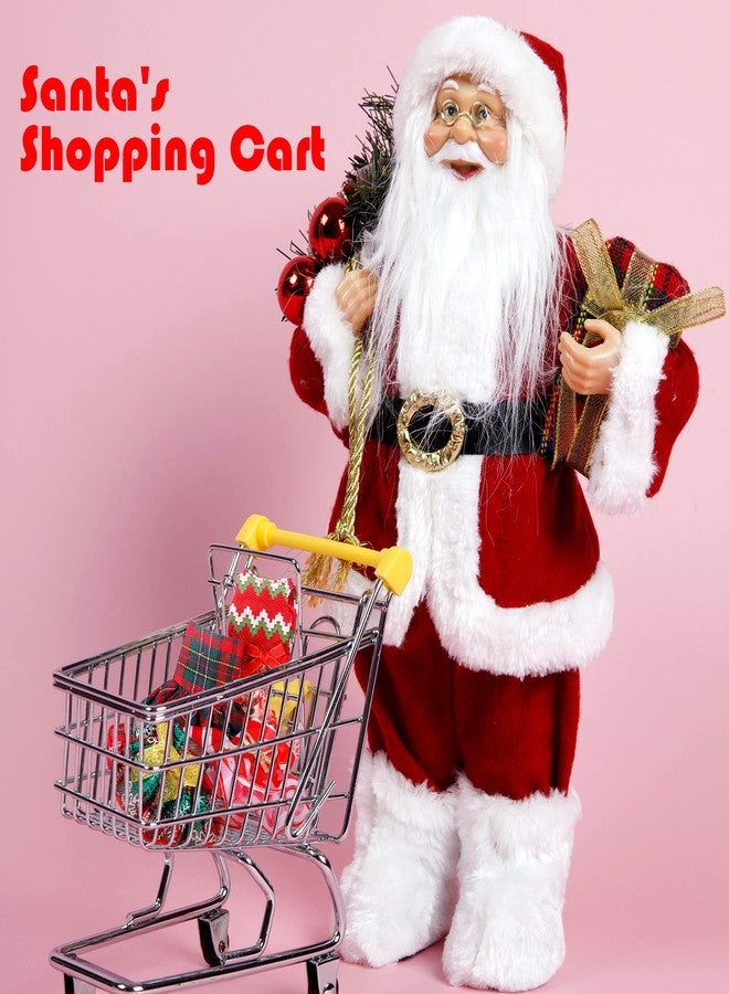 Zhanmai 6 Pieces Christmas Doll Skirts Set Accessories Doll Dress for Xmas Clothes Christmas Clothing Costume Accessories, 6 Style(Classic) - Image 5