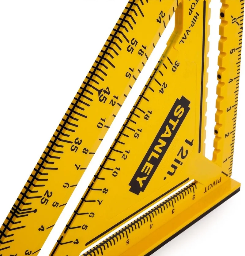 ستانلي STHT46011 Double Color Abs Plastic Inch Square Miter 12" (300 Mm)