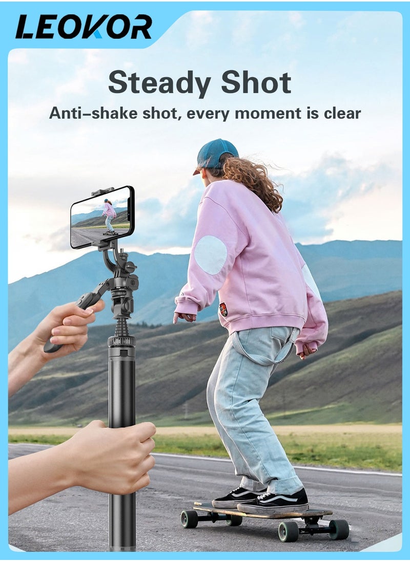 Selfie Stick Tripod,360 Rotation Phone Stabilizer Holder with Wireless Remote,Lightweight and Portable Cell Phone Holder,Compatible with iOS,Android,Perfect for Video Recording,Selfies - pzsku/Z0756F2CD709A486B4048Z/45/_/1721455446/9e633b0d-530b-4433-b8ef-fe0919b2e24c