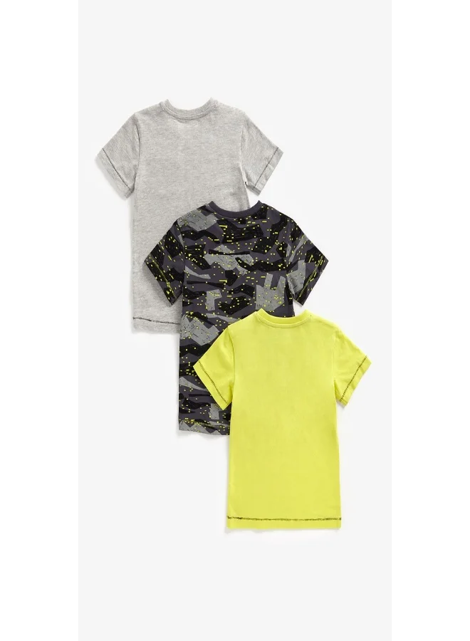 mothercare Future T Shirts 3 Pack