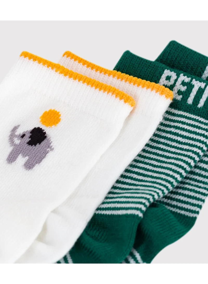Petit Bateau Babies' cotton socks - 2-Pack