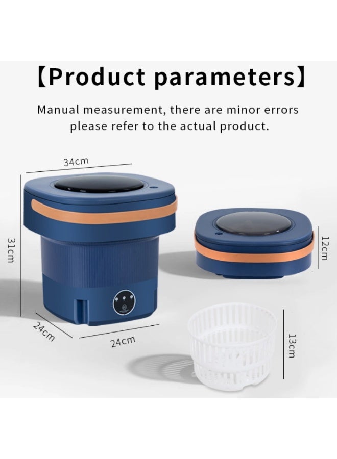 غسالة صغيرة سعة 12 لتر قابلة للطي قوي ومتانه سعه كبيره شكل انيق وجذاب وعصري - Image 4