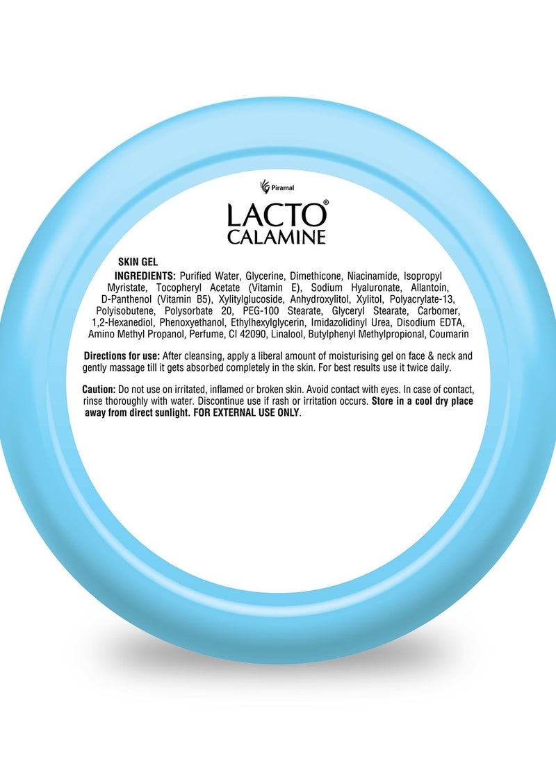 Lacto Calamine Light Moisturizing Gel Niacinamide with Vitamin E, Vitamin B5 & Hyaluronic Acid 150 g  - Image 2