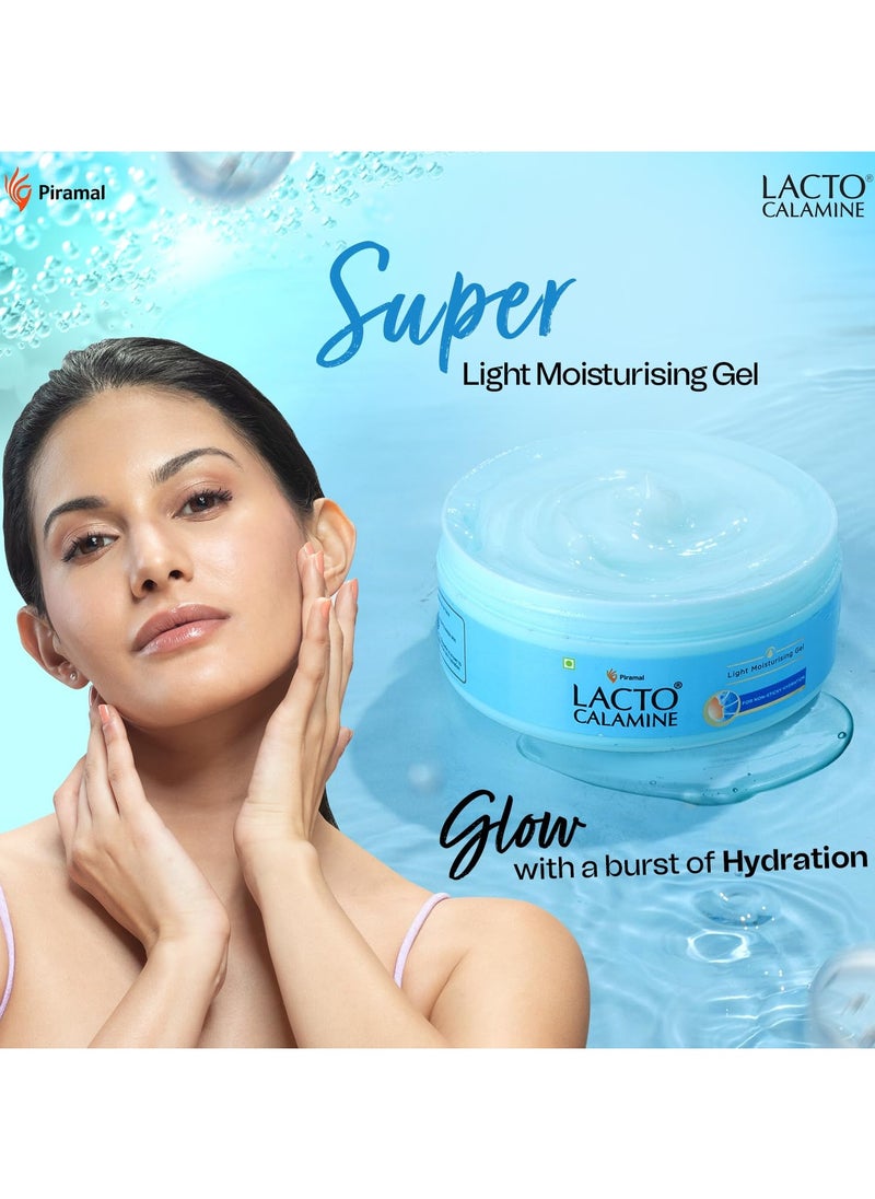 Lacto Calamine Light Moisturizing Gel Niacinamide with Vitamin E, Vitamin B5 & Hyaluronic Acid 150 g  - Image 3