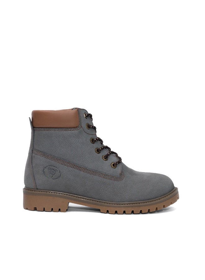 Levent G.L Working Style Half Boot - Grey - Image 3