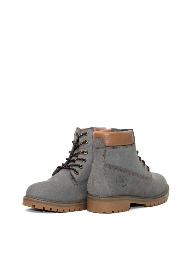 Levent G.L Working Style Half Boot - Grey - Image 2