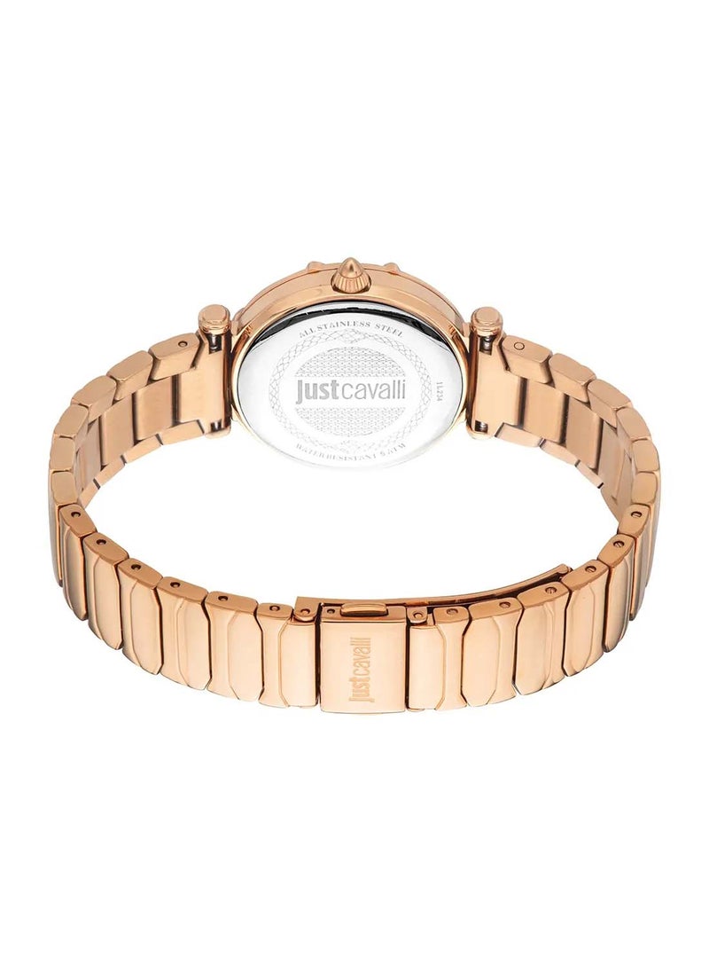 Just Cavalli - Women's Round Shape Stainless Steel Wrist Watch JC1L234M0245 - 32 Mm - Image 1