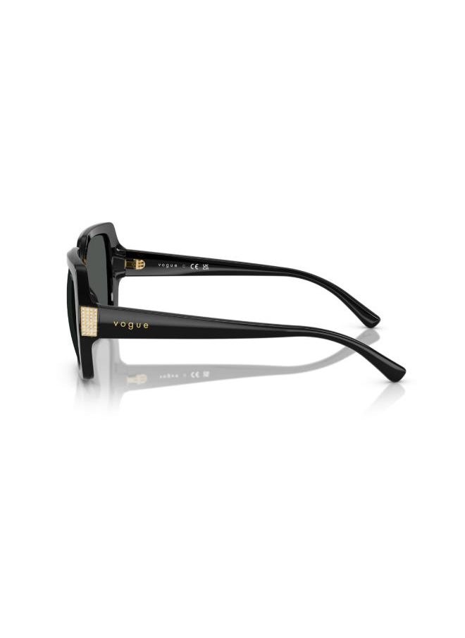Vogue Full Rim Butterfly Sunglasses 0VO5612SB  - Image 2