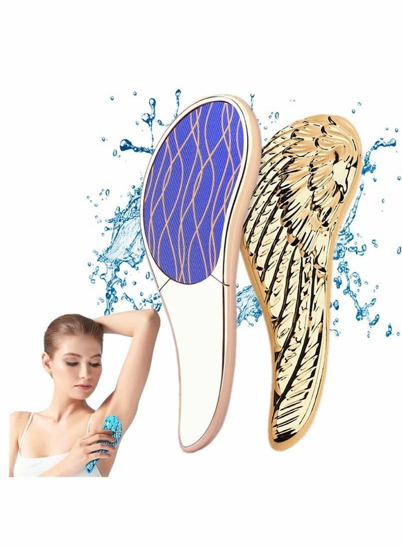 NIBEMINENT New Bleame Crystal Hair Eraser, Magic Wing Removal, Exfoliation Painless Removal Tool for Men & Women,Soft Silky Skin Full Body - Image 1
