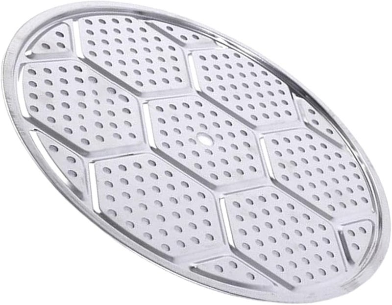 رف بخار من الفولاذ المقاوم للصدأ صينية تبخير مستديرة للطهي والخبز في قدر المرق - Image 2