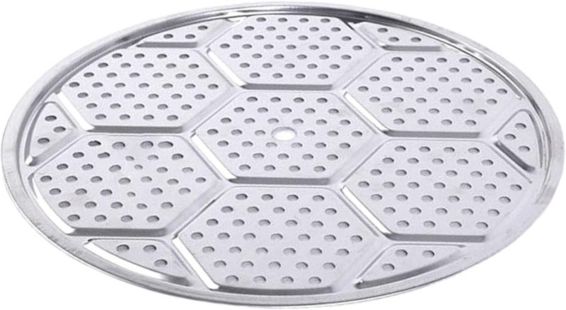 رف بخار من الفولاذ المقاوم للصدأ صينية تبخير مستديرة للطهي والخبز في قدر المرق - Image 3