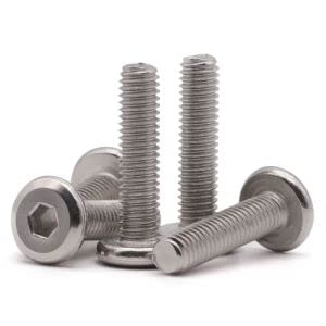 RoyceMart M6 x 20mm (30 Pack) Hex Socket Flat Head Screws, 304 Stainless Steel 18/8, Full Thread Machine Screws for Furniture, 3D Printer, DIY, Machinery - Image 5