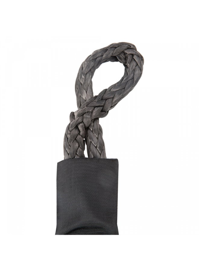 دي بي تي، توصيلة حبل سحب، حبل سحب سيارات، اسود، سماكة 8 ملم*حمولة 8 طن - Image 4