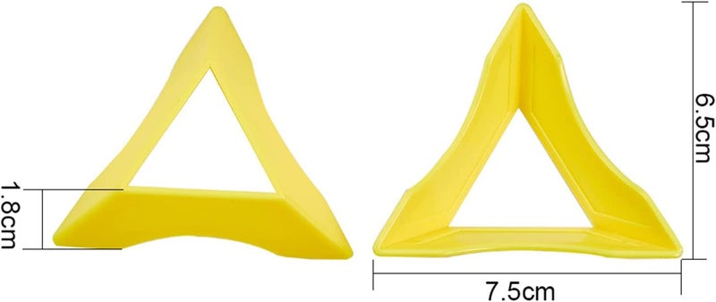 D ETERNAL حامل مكعبات للألغاز ومكعبات روبيك السحرية (مجموعة من 3 قطع) (أحمر) - Image 2