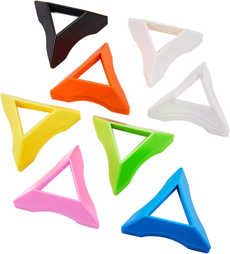 D ETERNAL حامل مكعبات للألغاز ومكعبات روبيك السحرية (مجموعة من 3 قطع) (أحمر) - Image 3