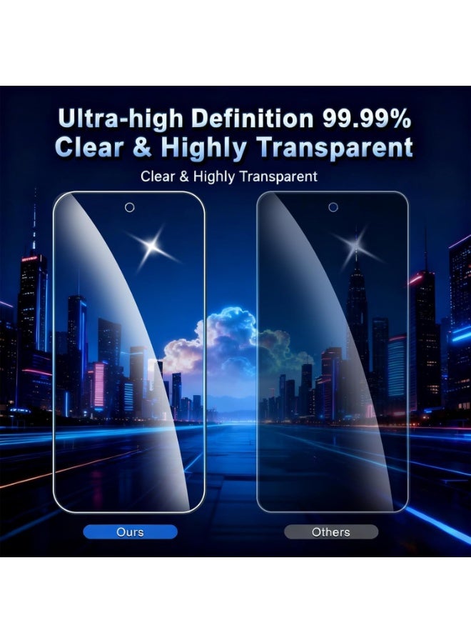 Muzz [2 Pack] Privacy Screen Protector for Samsung Galaxy S25 Edge, Anti-Spy 9H Tempered Glass, Full Coverage, Scratch Resistant,28 ° Full Screen Anti-peeping (Samsung Galaxy S25 Edge) - Image 4
