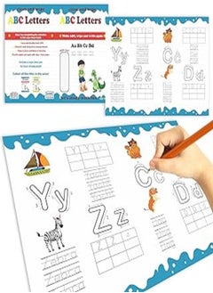 Yassin Yassin abc letters learning booklet for kids + whiteboard pen 