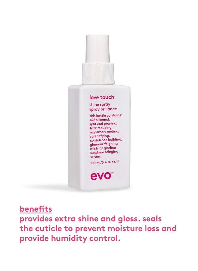 EVO - بخاخ Love Touch Shine لتكثيف الشعر وتنعيمه مع لمعان إضافي 100 مل - Image 1