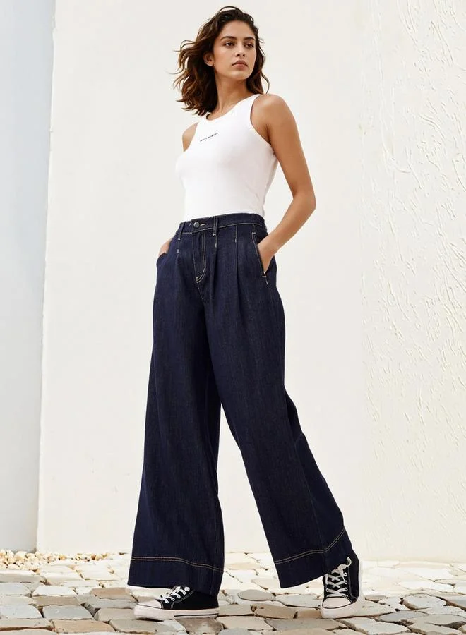 2Xtremz 2Xtremz Wide Leg Jeans with Pockets