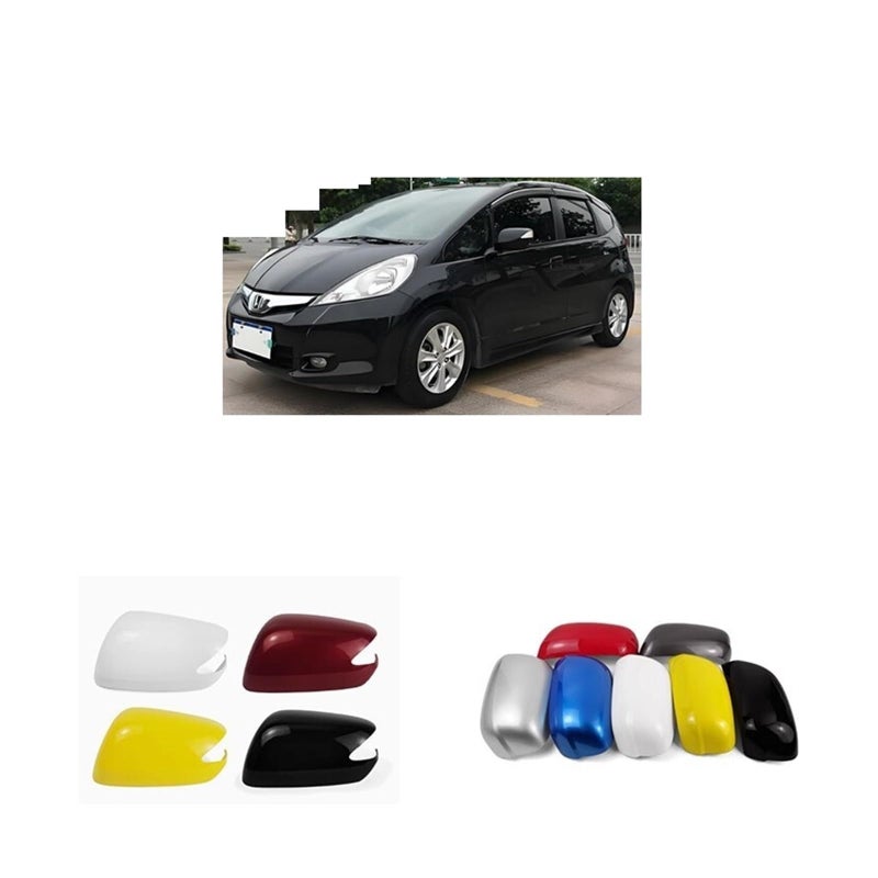 Red Right Side Mirror Cover With Lamp For Car 2008 2013 Exterior Housing - Image 3
