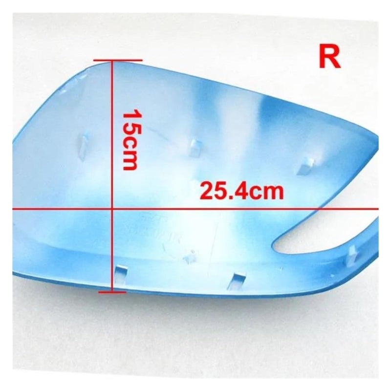 Red Right Side Mirror Cover With Lamp For Car 2008 2013 Exterior Housing - Image 4