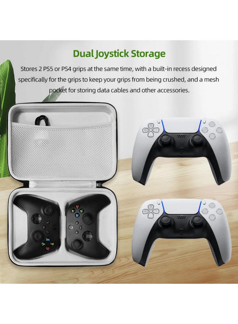 Dual Controllers Carrying Bag For Sony PS4 PS5 Gamepad Nylon Storage Case Shockproof Protective Handbag For Switch Pro/Xbox  - Image 3