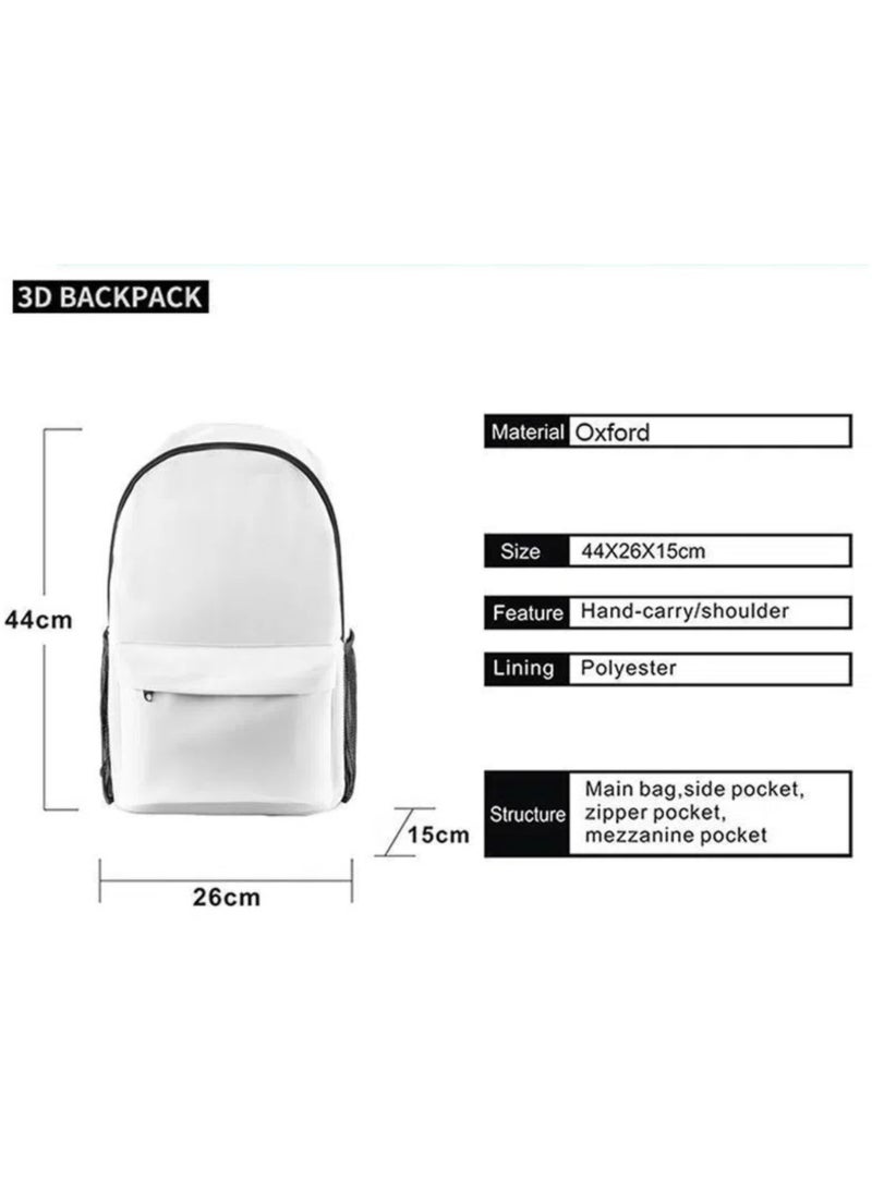 Hello Kitty - 【 School Season 】Hello Kitty Kids Cute Backpack Student Large Capacity Schoolbag 14 Inch Laptop Bag Travel Bag Leisure Bag General College Bag - Image 1