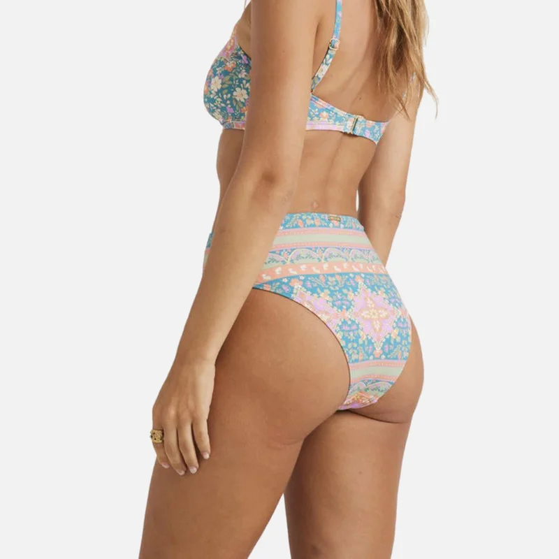 بيلابونج Sunrise Coast High Maui Pant Bikini Bottom - Women
