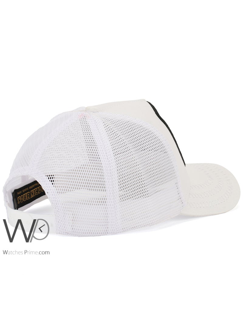 Goorin Bros Goorin Bros Cock Trucker Mesh Cap White Color Cotton Hat For Men  - Image 2