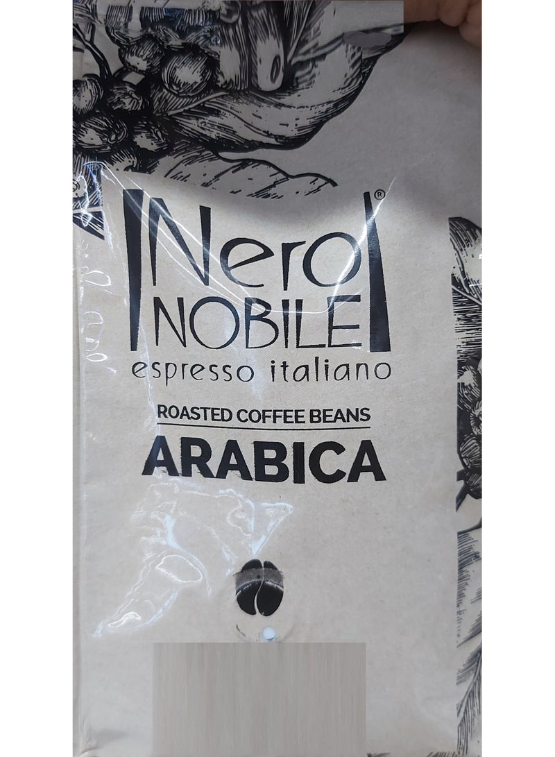 Nero NOBILE Arabica Coffee Beans 250 G - Image 1