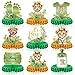 TagreSpike 9 Pcs Lion Theme Honeycomb Centerpieces Jungle Safari Party Decorations A Little King Is On The Way Table Decoration for Pregnancy Announcement Gender Reveal Party Supplies - Image 2