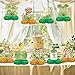 TagreSpike 9 Pcs Lion Theme Honeycomb Centerpieces Jungle Safari Party Decorations A Little King Is On The Way Table Decoration for Pregnancy Announcement Gender Reveal Party Supplies - Image 4