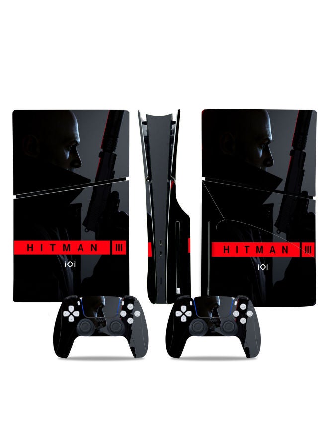 general Suitable For PS5slim Stickers PS5 Slim Host Cartoon Film Handle Stickers Frosted Without Glue-Color:P5SDisc-0590 - Image 1