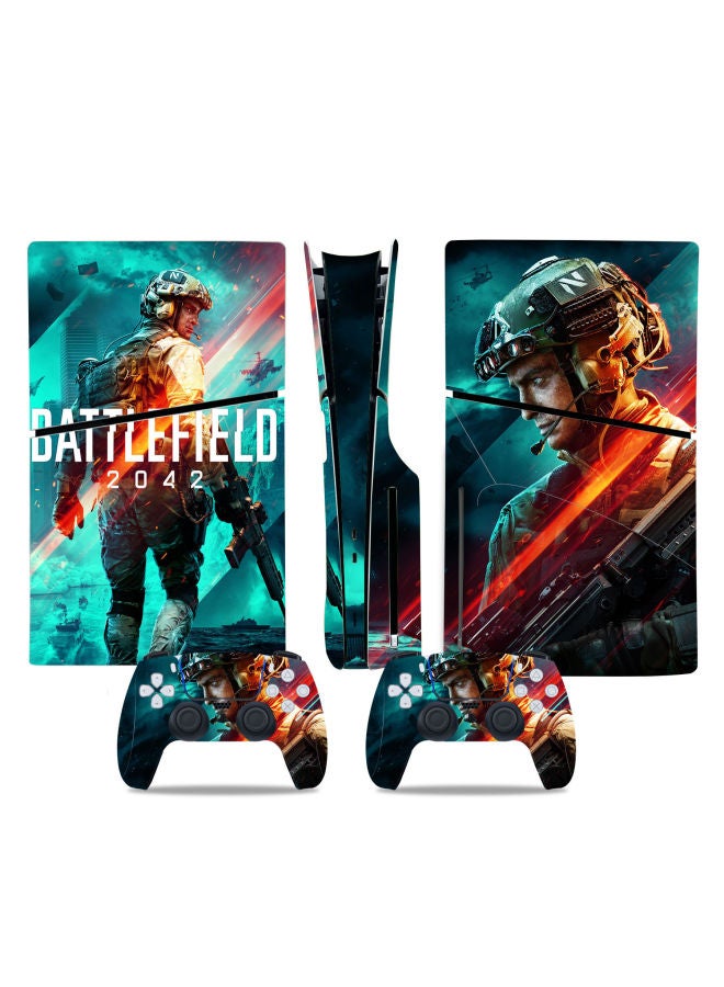 general Suitable For PS5slim Stickers PS5 Slim Host Cartoon Film Handle Stickers Frosted Without Glue-Color:P5SDisc-0590 - Image 3