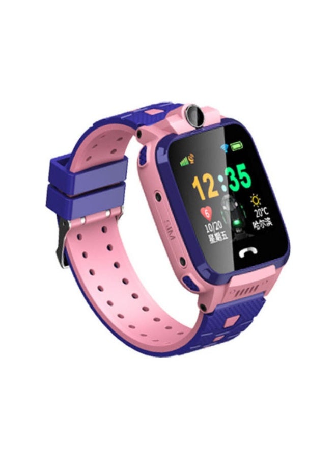Touch Screen Camera Positioning Watch For Kid Pink - Image 1