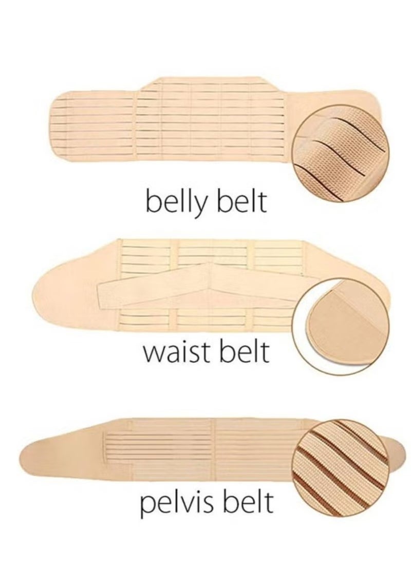 Three Piece Compression Medical Corset for Postpartum Mudim Size - Image 3