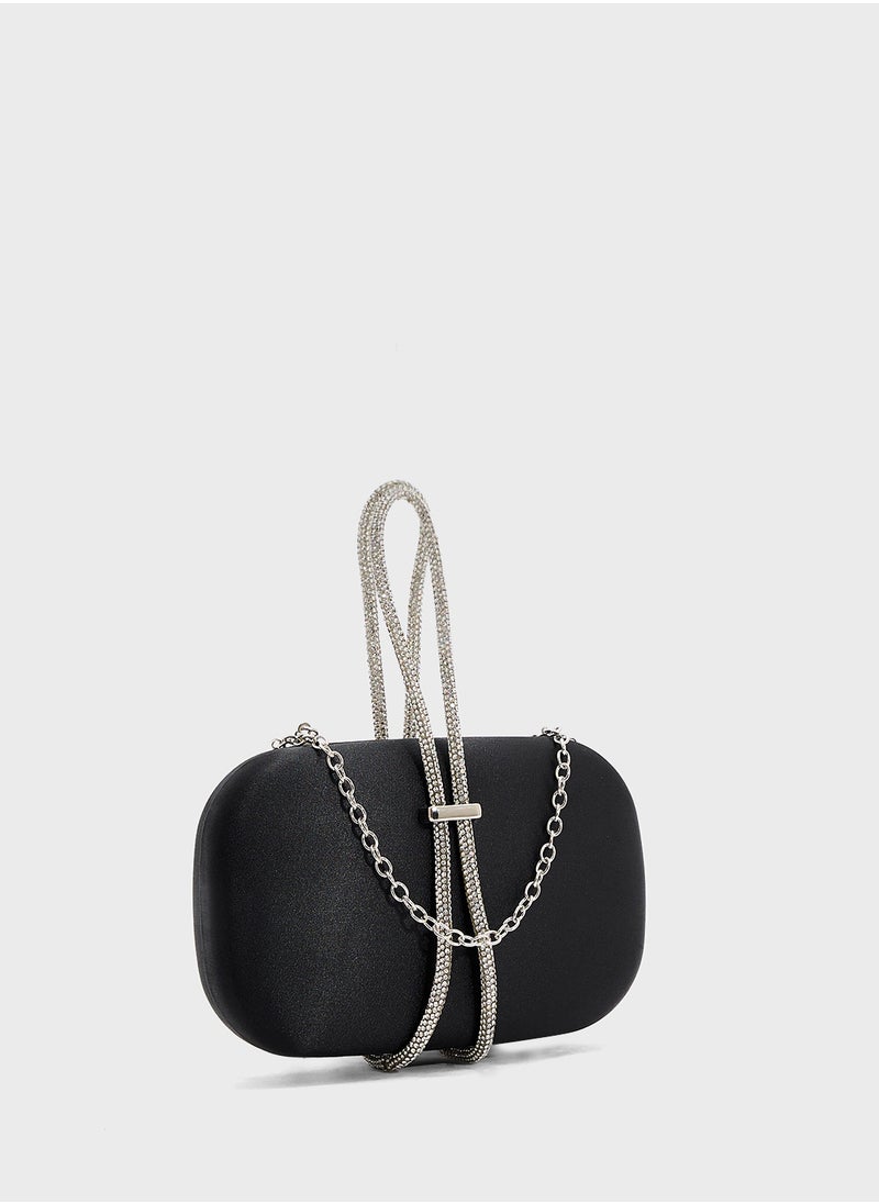 Ella Limited Edition - Diamante Detail Clutch Bag - Image 1