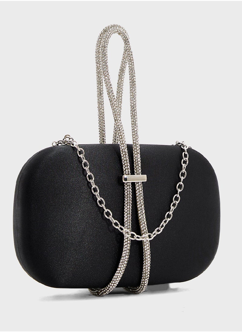 Ella Limited Edition - Diamante Detail Clutch Bag - Image 1