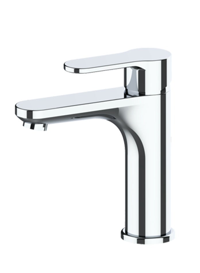 MODI Single Handle Basin Mixer Faucet – Hot & Cold Water Tap with Chrome Finish, Corrosion Resistant Bathroom Sink Mixer - Image 2