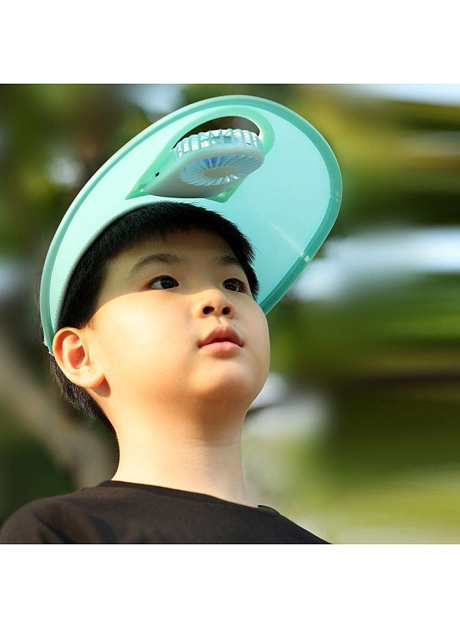 Loquat Summer Sport Outdoor Fan Sun Hat Cap Cool for Cycling - Image 5