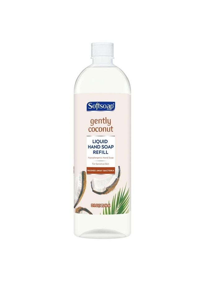 Softsoap Hand Soap Refill, Gently Coconut - 32 Fl. Oz 