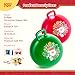 EVERICH TOY 2Pack Hopper Ball for Kids 18In Sit On Bouncy Ball with Handle with Christmas Reindeer Ears The Top Green Red Christmas Boys Girls Gifts for 4 5 6 7 8 Yr Old Indoor Outdoor Active Play - Image 4